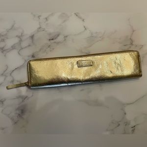 Kate Spade Gold Clutch